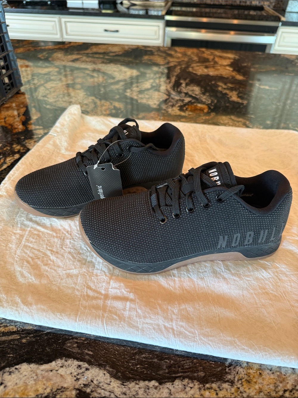NOBULL Black Athletic Shoes with Gum Sole